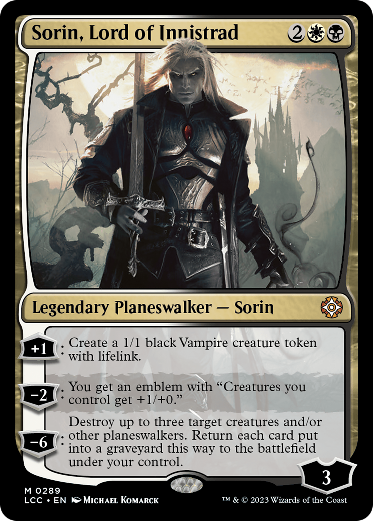 Sorin, Lord of Innistrad [The Lost Caverns of Ixalan Commander] | A1Comics