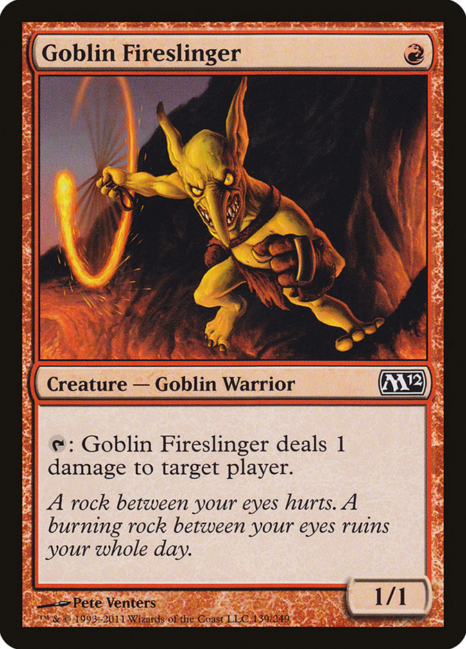 Goblin Fireslinger [Magic 2012] | A1Comics