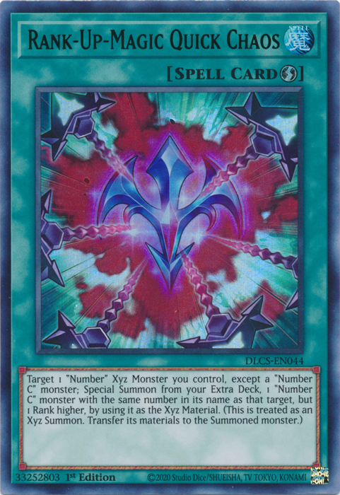 Rank-Up-Magic Quick Chaos (Green) [DLCS-EN044] Ultra Rare | A1Comics