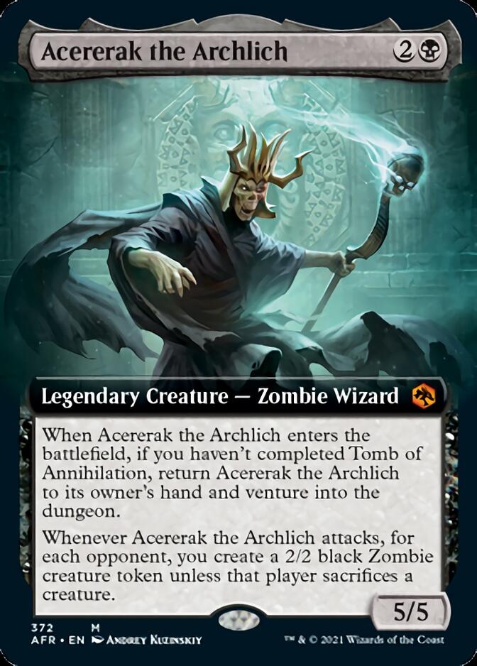 Acererak the Archlich (Extended Art) [Dungeons & Dragons: Adventures in the Forgotten Realms] | A1Comics