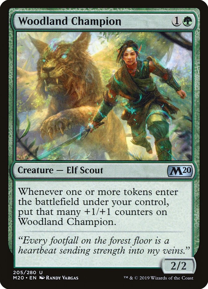 Woodland Champion [Core Set 2020] | A1Comics