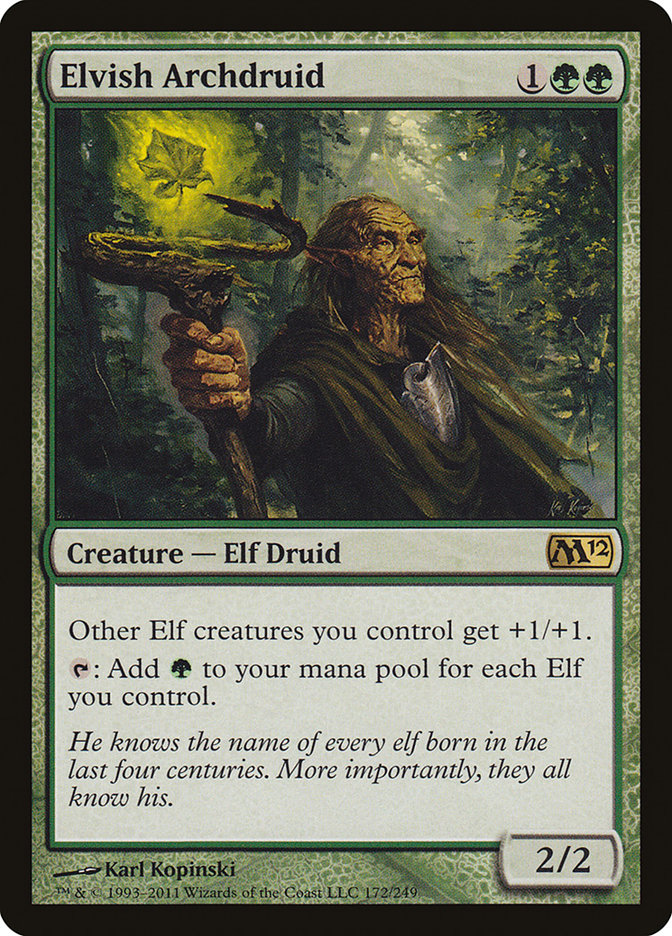 Elvish Archdruid [Magic 2012] | A1Comics