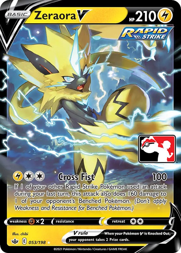 Zeraora V (053/198) [Prize Pack Series One] | A1Comics