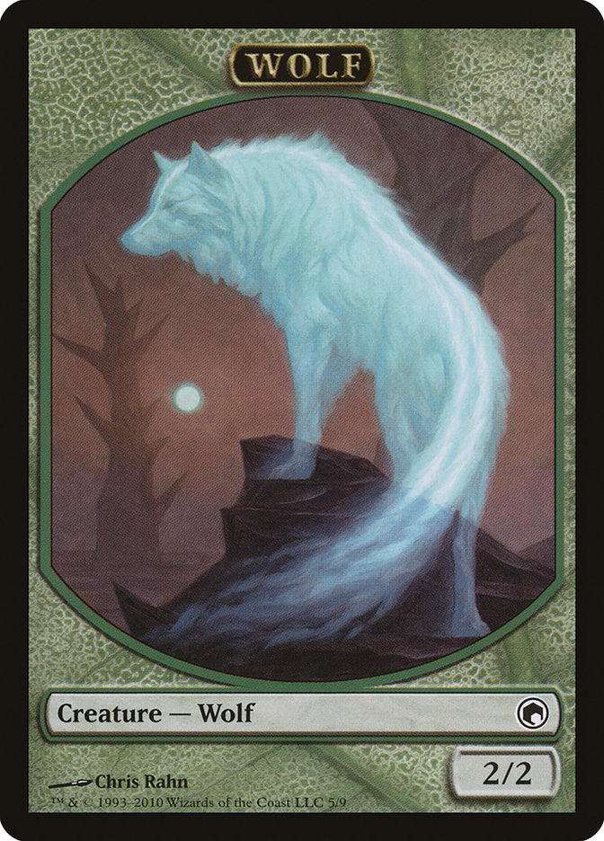 Wolf Token [Scars of Mirrodin Tokens] | A1Comics