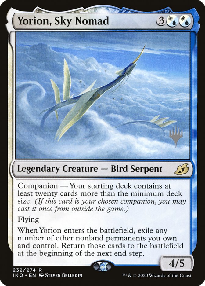 Yorion, Sky Nomad (Promo Pack) [Ikoria: Lair of Behemoths Promos] | A1Comics