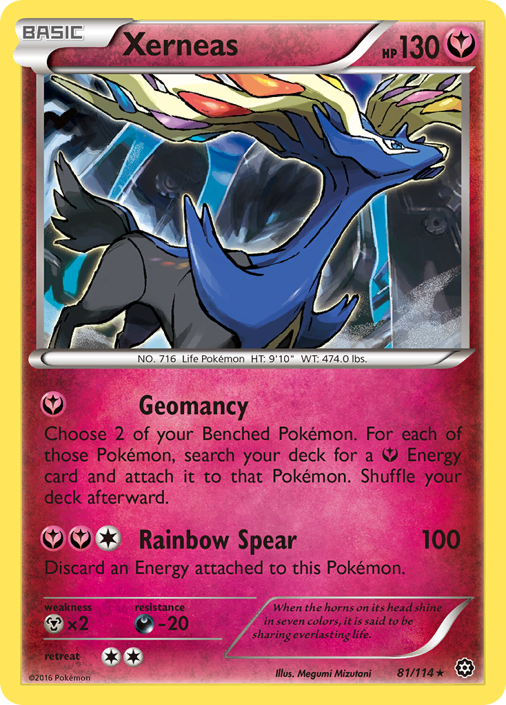 Xerneas (81/114) [XY: Steam Siege] | A1Comics