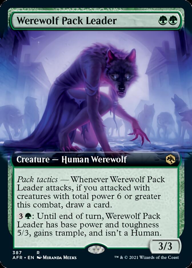 Werewolf Pack Leader (Extended Art) [Dungeons & Dragons: Adventures in the Forgotten Realms] | A1Comics