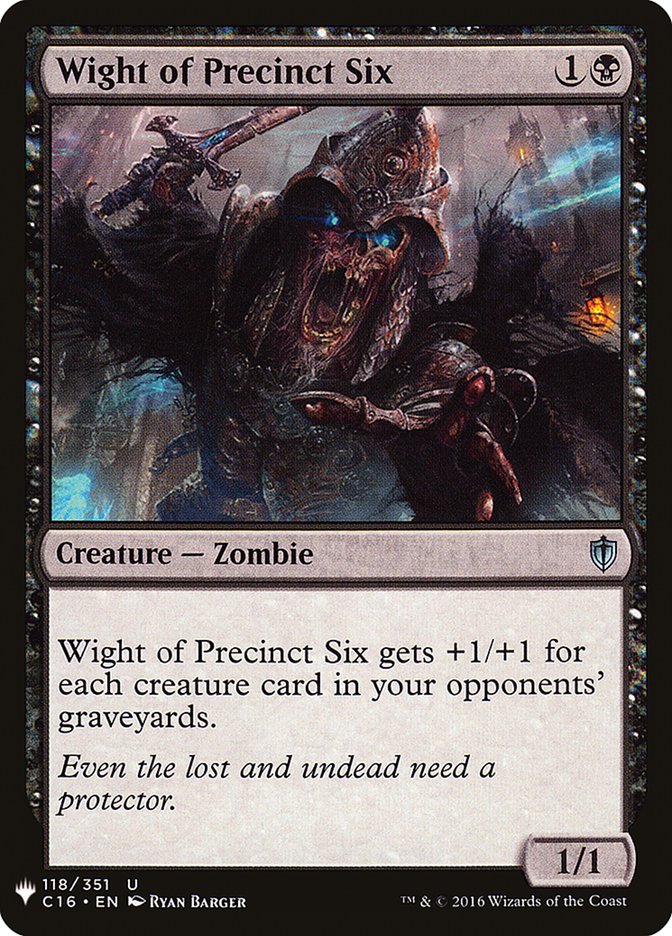 Wight of Precinct Six [Mystery Booster] | A1Comics