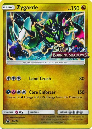 Zygarde (SM48) (Staff Prerelease Promo) [Sun & Moon: Black Star Promos] | A1Comics