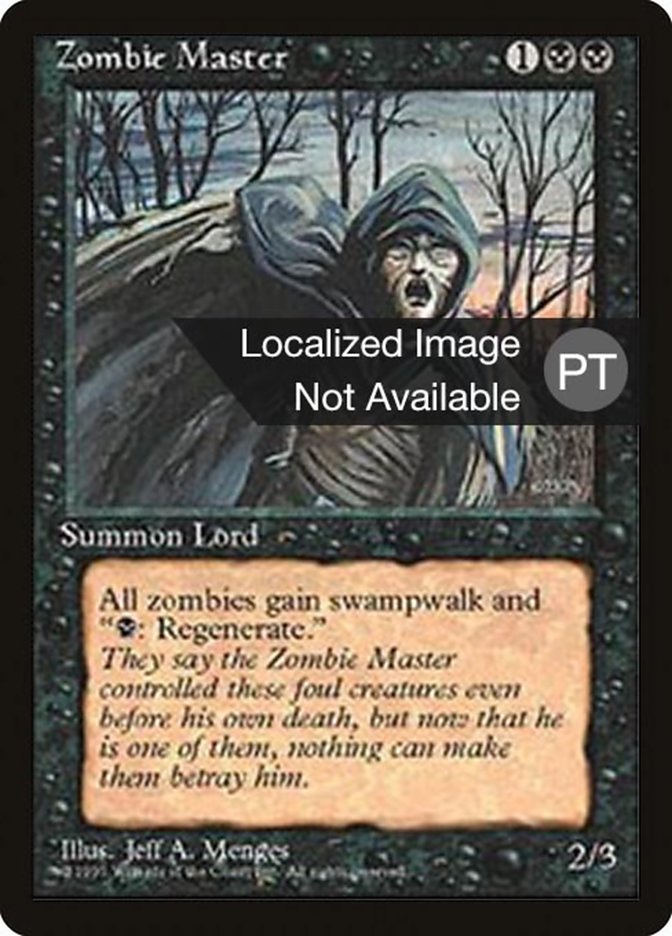 Zombie Master [Fourth Edition (Foreign Black Border)] | A1Comics