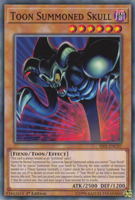 Toon Summoned Skull [SS01-ENC07] Common | A1Comics