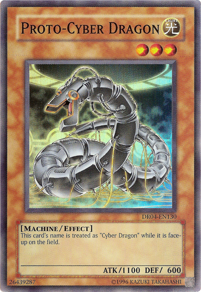 Proto-Cyber Dragon [DR04-EN130] Super Rare | A1Comics