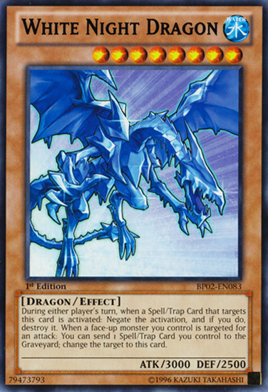 White Night Dragon [BP02-EN083] Mosaic Rare | A1Comics