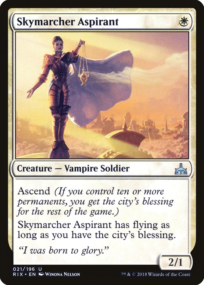 Skymarcher Aspirant [Rivals of Ixalan] | A1Comics