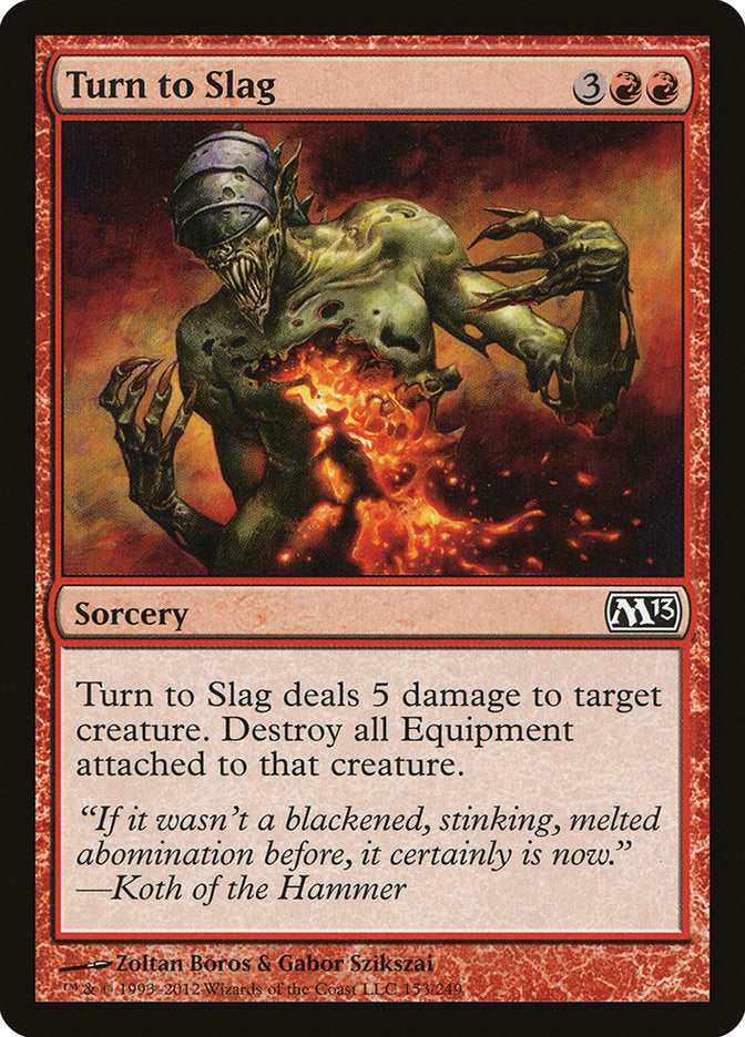 Turn to Slag [Magic 2013] | A1Comics