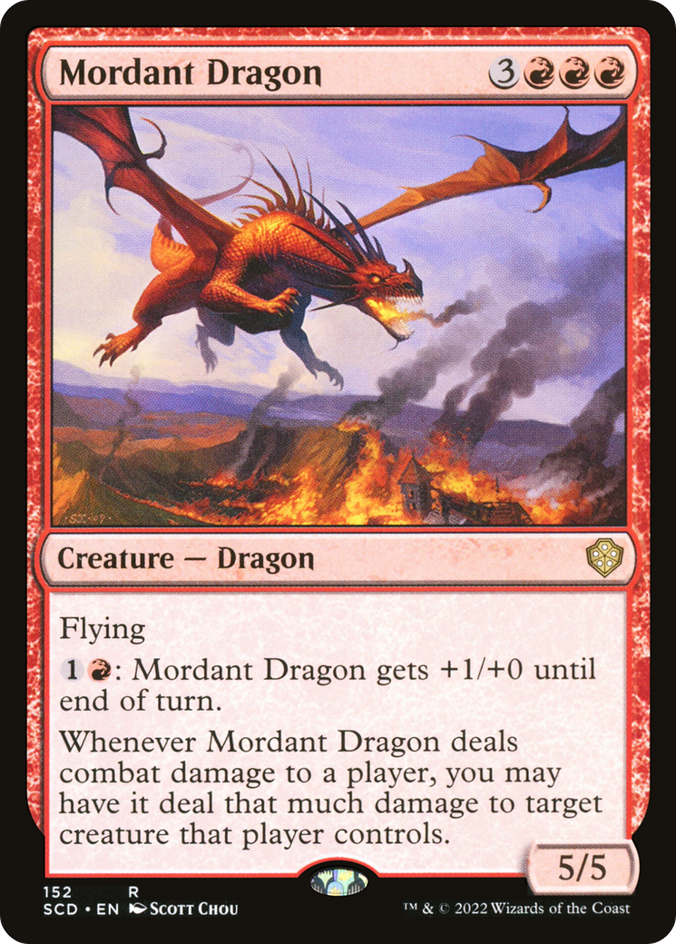 Mordant Dragon [Starter Commander Decks] | A1Comics