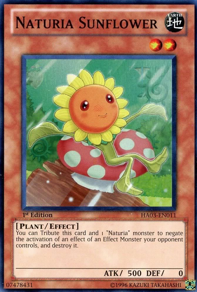 Naturia Sunflower [HA03-EN011] Super Rare | A1Comics