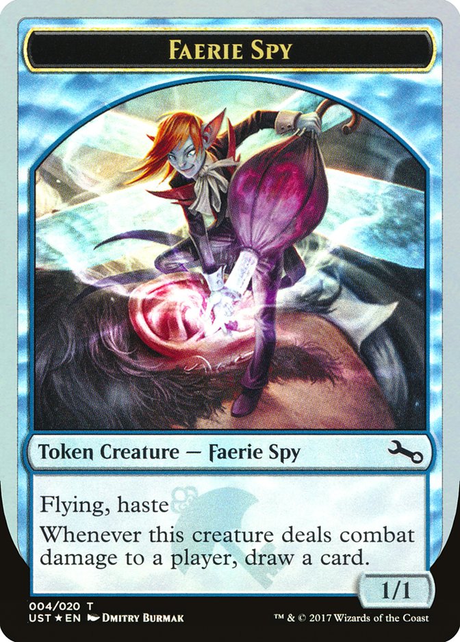 Faerie Spy Token [Unstable Tokens] | A1Comics