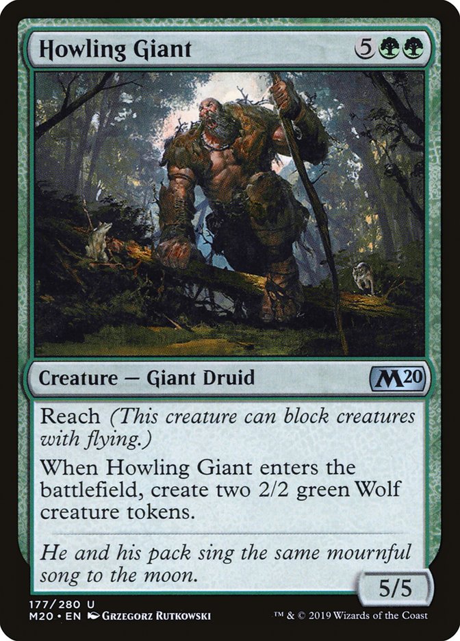 Howling Giant [Core Set 2020] | A1Comics