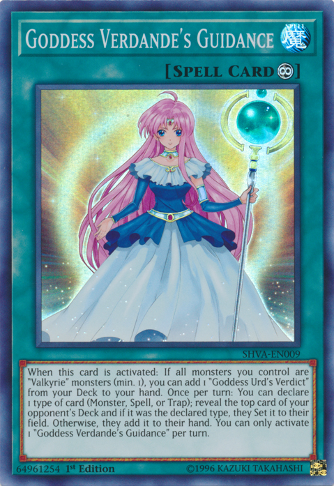 Goddess Verdande's Guidance [SHVA-EN009] Super Rare | A1Comics