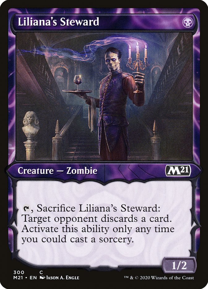 Liliana's Steward (Showcase) [Core Set 2021] | A1Comics