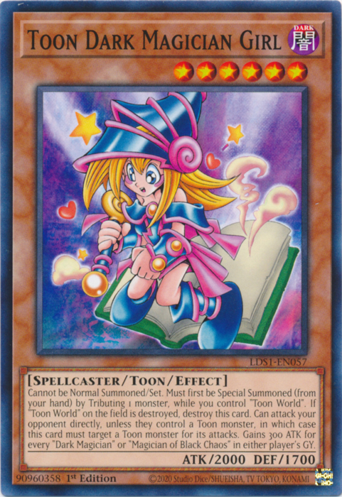 Toon Dark Magician Girl [LDS1-EN057] Common | A1Comics