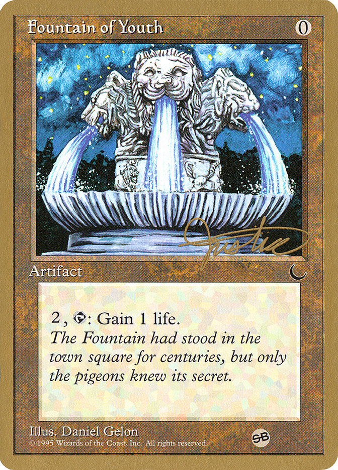 Fountain of Youth (Mark Justice) (SB) [Pro Tour Collector Set] | A1Comics