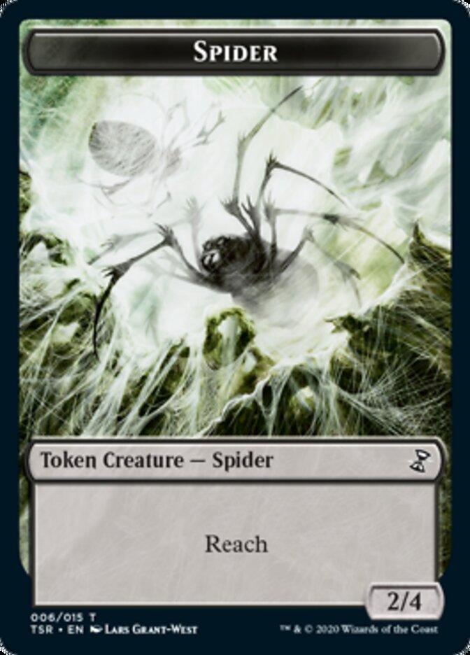 Spider Token [Time Spiral Remastered Tokens] | A1Comics