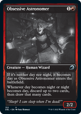 Obsessive Astronomer [Innistrad: Double Feature] | A1Comics