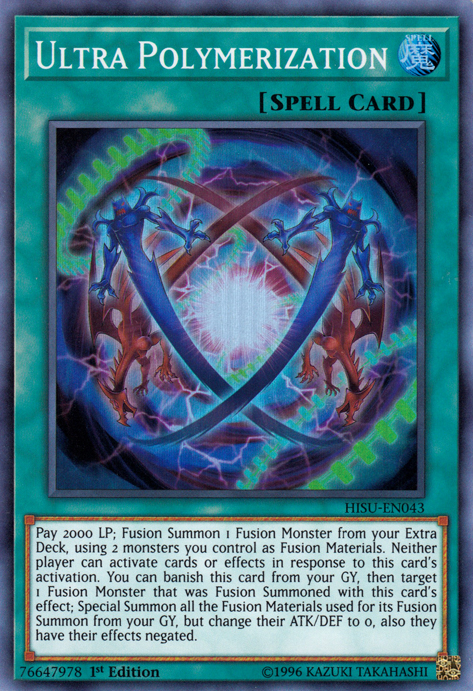 Ultra Polymerization [HISU-EN043] Super Rare | A1Comics