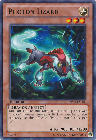 Photon Lizard [SP14-EN006] Starfoil Rare | A1Comics