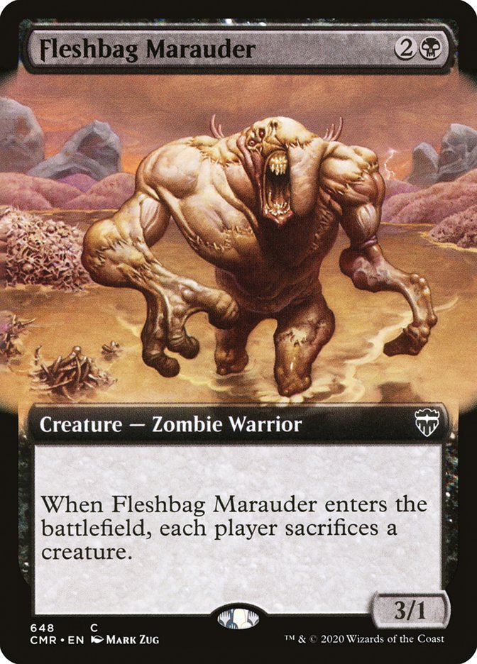 Fleshbag Marauder (Extended Art) [Commander Legends] | A1Comics