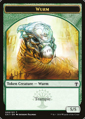 Wurm // Saproling Double-Sided Token [Guilds of Ravnica Guild Kit Tokens] | A1Comics