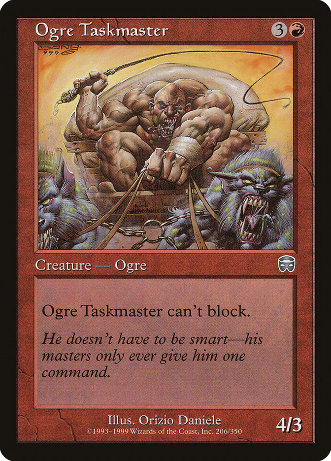 Ogre Taskmaster [Mercadian Masques] | A1Comics