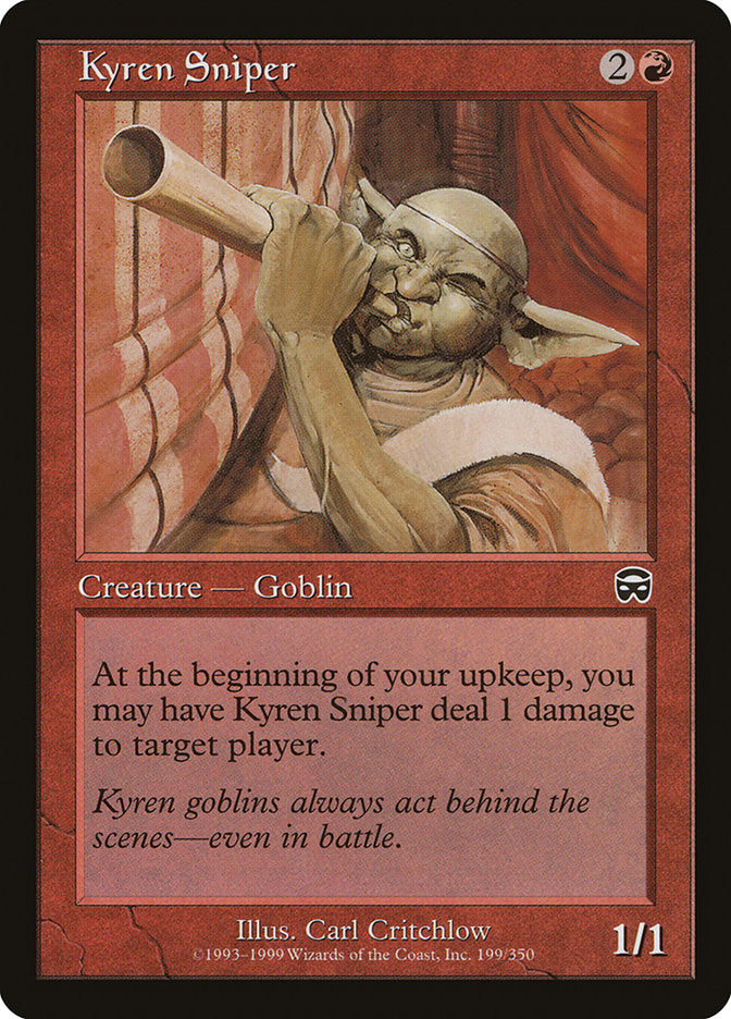 Kyren Sniper [Mercadian Masques] | A1Comics