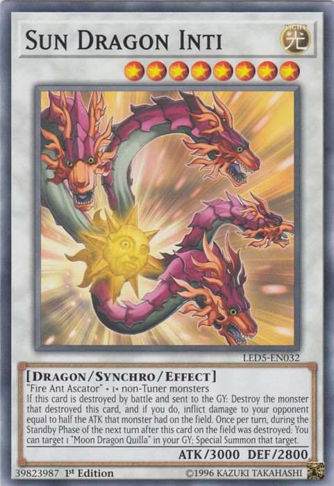 Sun Dragon Inti [LED5-EN032] Common | A1Comics