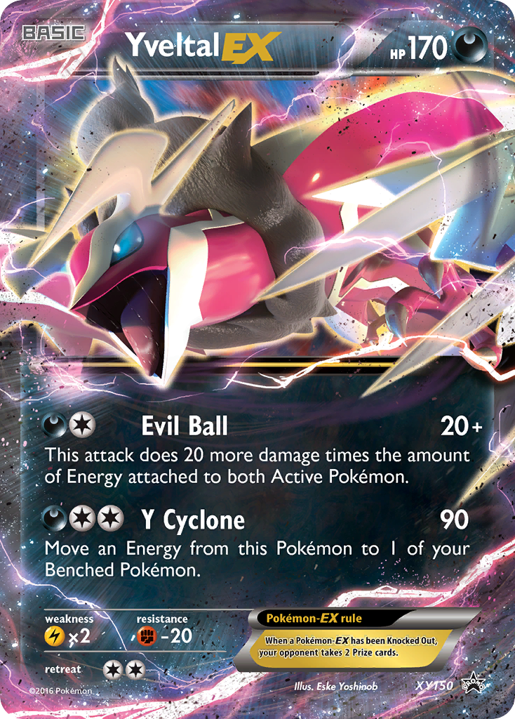 Yveltal EX (XY150) [XY: Black Star Promos] | A1Comics