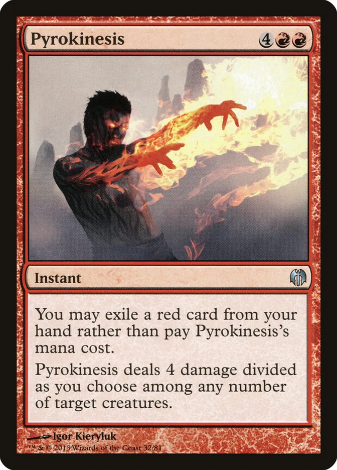 Pyrokinesis [Duel Decks: Heroes vs. Monsters] | A1Comics