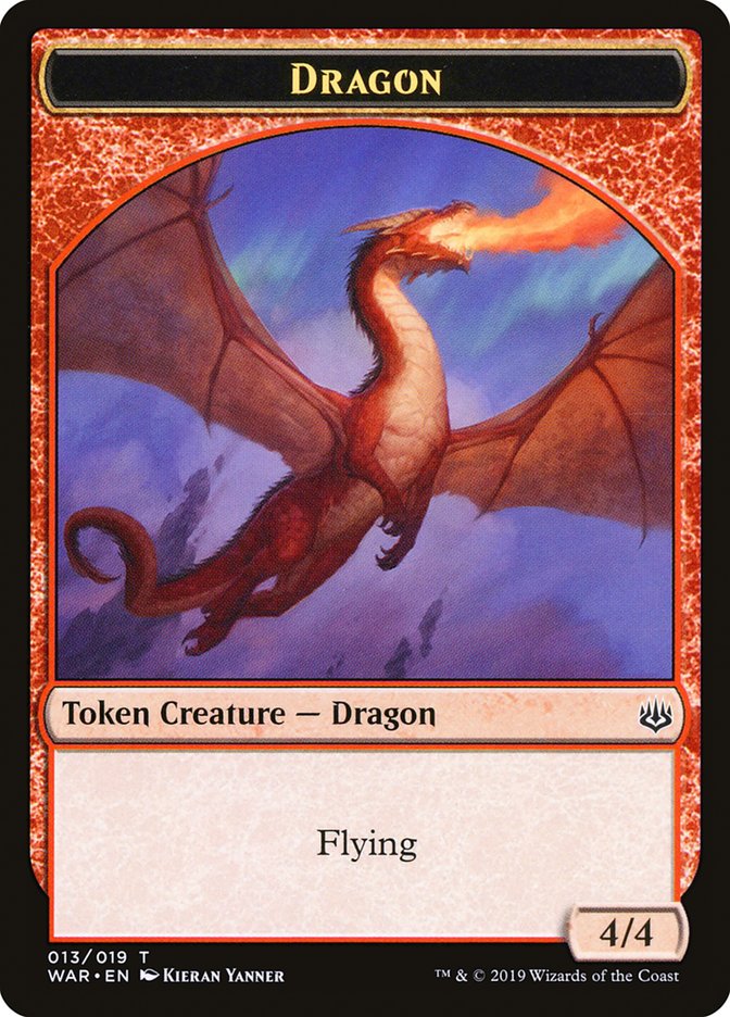 Dragon Token [War of the Spark Tokens] | A1Comics