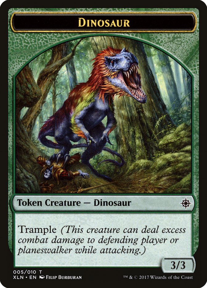 Dinosaur Token [Ixalan Tokens] | A1Comics