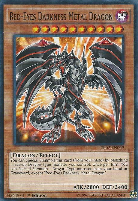 Red-Eyes Darkness Metal Dragon [SR02-EN009] Common | A1Comics