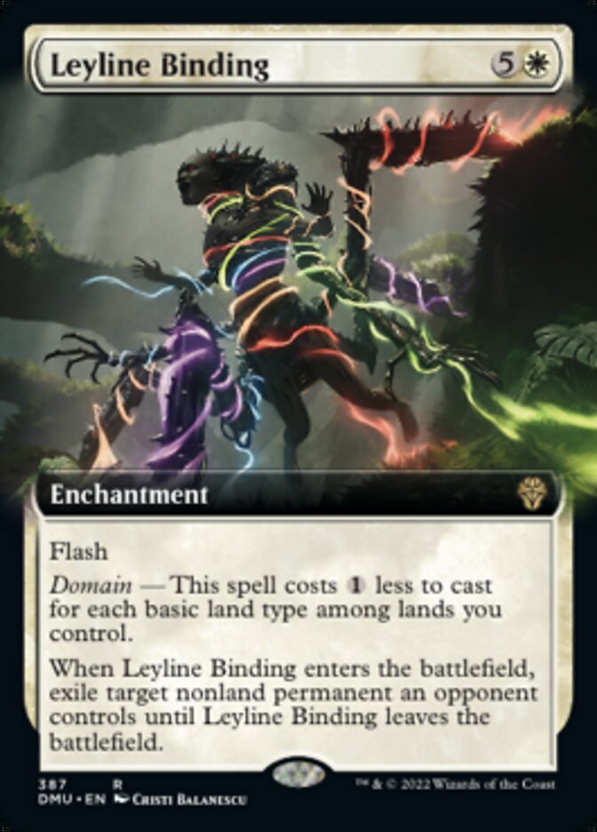 Leyline Binding (Extended Art) [Dominaria United] | A1Comics