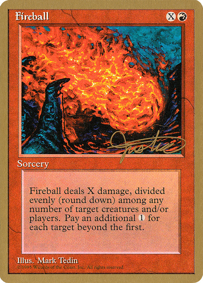 Fireball (Mark Justice) [Pro Tour Collector Set] | A1Comics