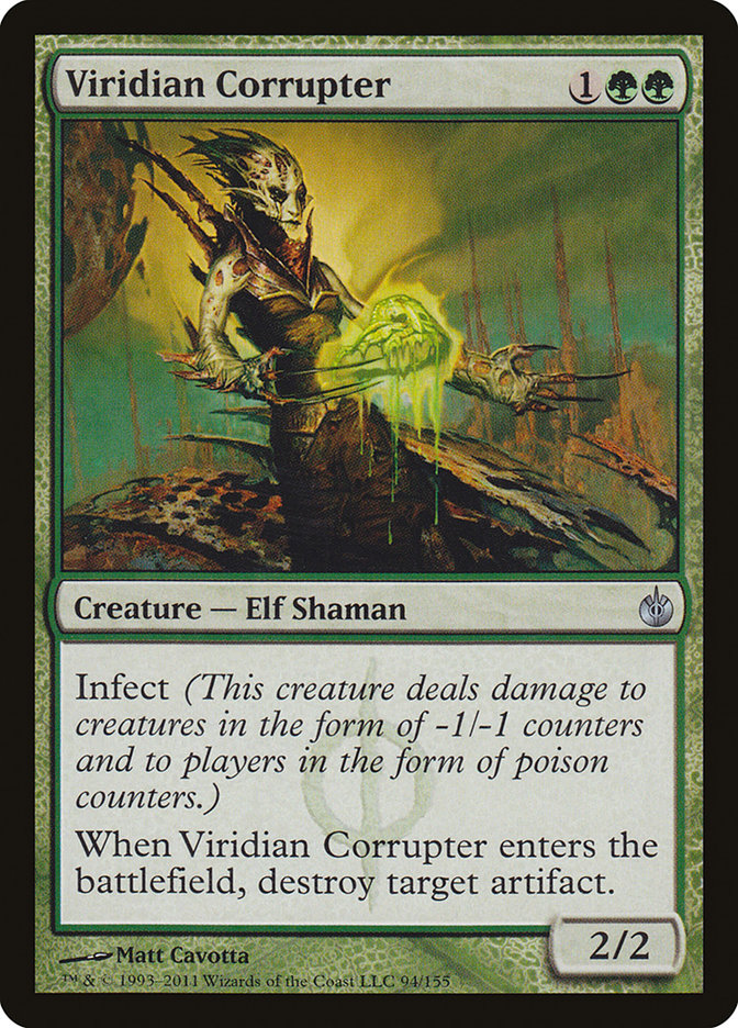 Viridian Corrupter [Mirrodin Besieged] | A1Comics