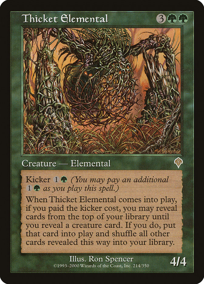 Thicket Elemental [Invasion] | A1Comics