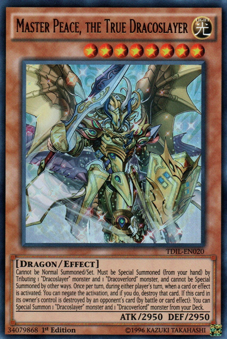 Master Peace, the True Dracoslayer [TDIL-EN020] Ultra Rare | A1Comics