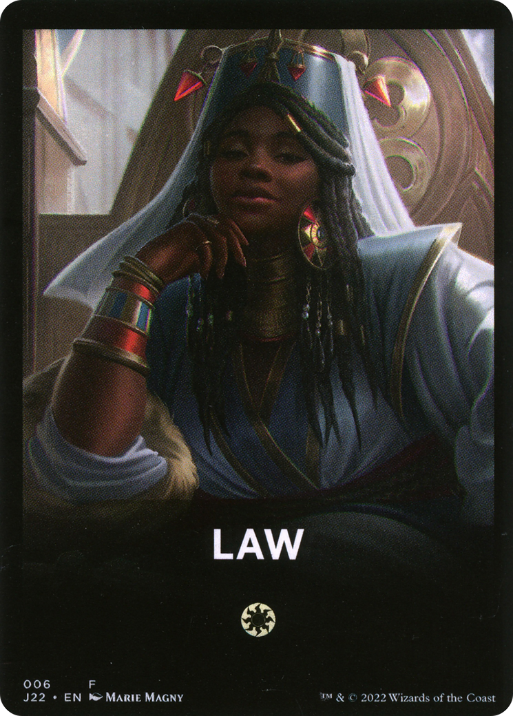 Law Theme Card [Jumpstart 2022 Front Cards] | A1Comics