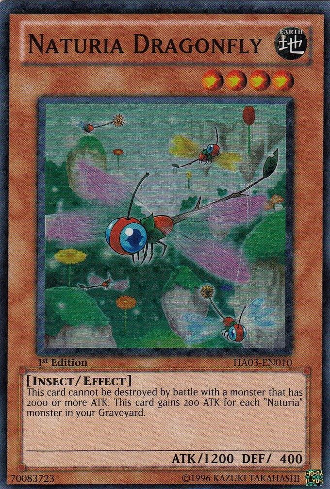 Naturia Dragonfly [HA03-EN010] Super Rare | A1Comics