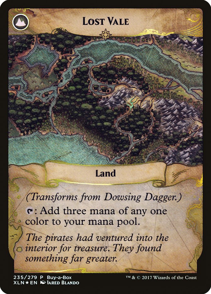 Dowsing Dagger // Lost Vale (Buy-A-Box) [Ixalan Treasure Chest] | A1Comics