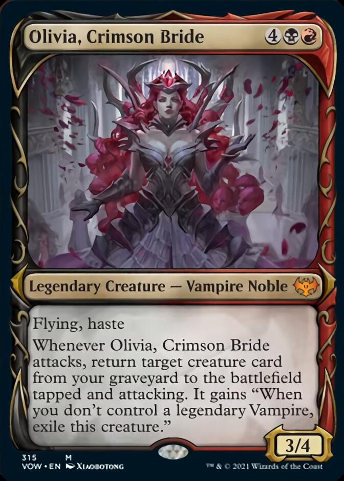 Olivia, Crimson Bride (Showcase Fang Frame) [Innistrad: Crimson Vow] | A1Comics